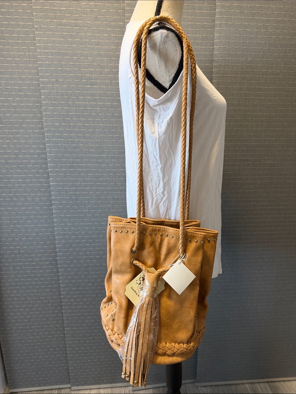 Handbag Republic Vegan Faux Leather Bucket Bag